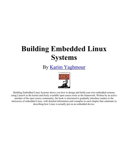 Building Embedded Linux Systems