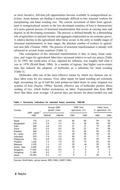 HERBICIDES in Asian rice - IRRI books - International Rice ...