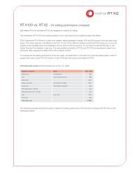 RT.X100 vs. RT.X2 â DV editing performance compared - Matrox