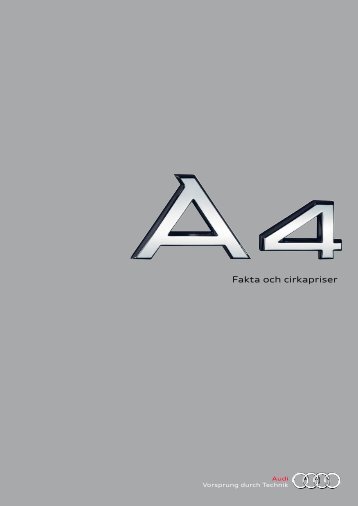 Audi A4 - H-kan.se