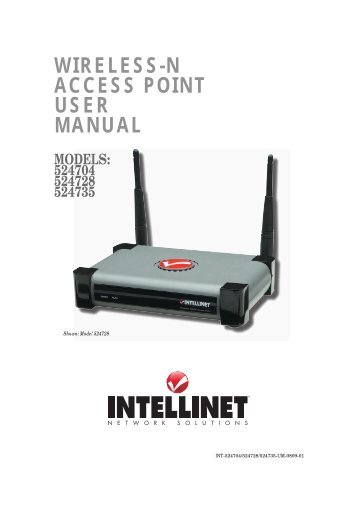 INTELLINET Wireless N Access Point / Bridge - TristateTelecom