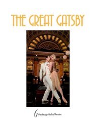 The Great Gatsby - Pittsburgh Ballet Theatre