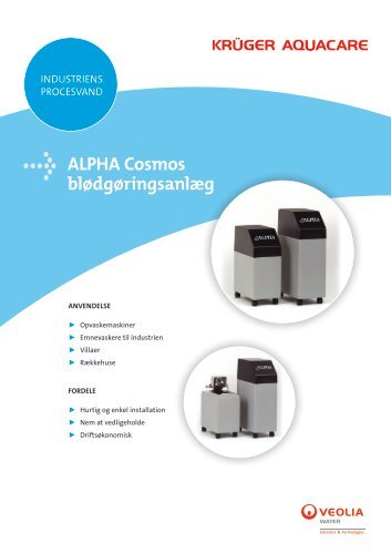 ALPHA Cosmos blÃ¸dgÃ¸ringsanlÃ¦g - KrÃ¼ger A/S
