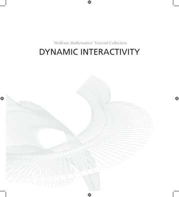 Mathematica Tutorial: Dynamic Interactivity - Wolfram Research