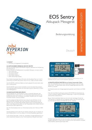 Bedienungsanleitung Deutsch - Hyperion