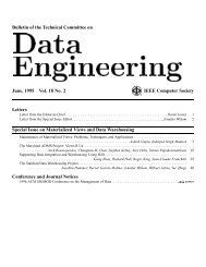 Special Issue on Materialized Views and Data Warehousing