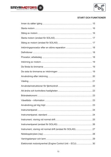 4 cylindrar + 6 cylindrar 4 cylindrar + 6 cylindrar - Steyr Motors