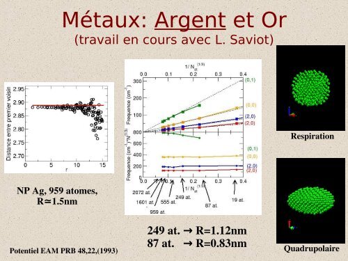 Soutenance de stage - IM2NP