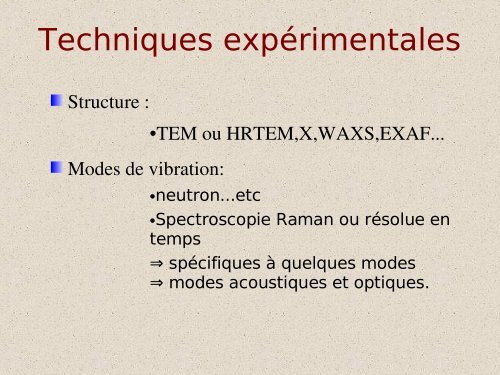 Soutenance de stage - IM2NP