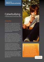 Cyberbullying - Teachers' Occupational Safety and Health Website