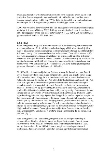Disposisjon for tolking i MOSJ 2002-08-05 - Norsk Polarinstitutt