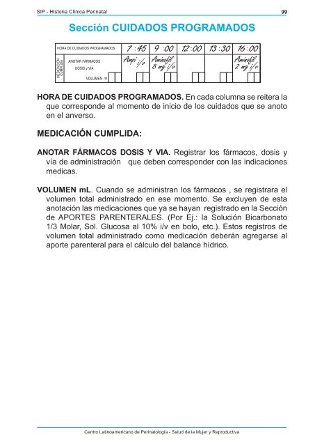 Historia ClÃ­nica Perinatal y formularios - CLAP 2010 - Prenatal