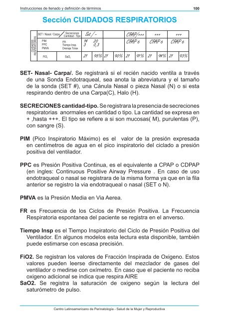 Historia ClÃ­nica Perinatal y formularios - CLAP 2010 - Prenatal
