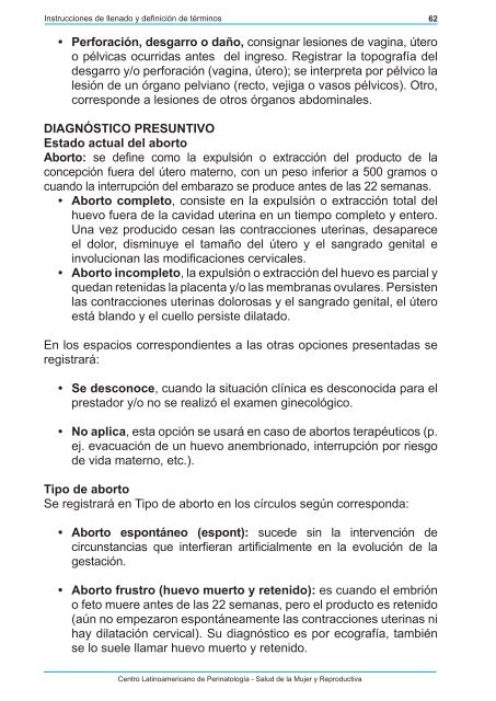 Historia ClÃ­nica Perinatal y formularios - CLAP 2010 - Prenatal