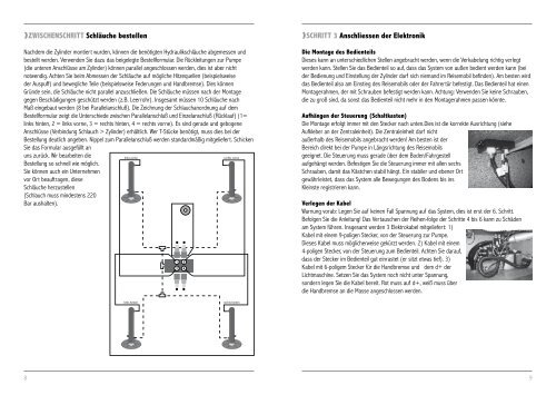 Deutsch - Elektronisches Nivelliersystem â€ºDeutsch ... - E&P Hydraulics