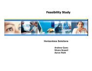 Feasibility Study - Looking for something?
