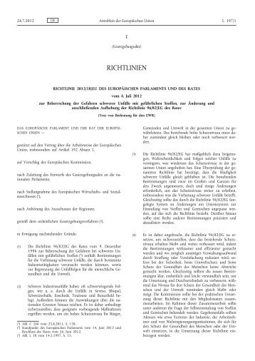 Richtlinie 2012/18/EU - EUR-Lex - Europa