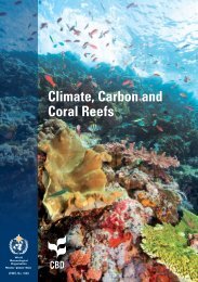 Climate, Carbon and Coral Reefs PDF - WMO