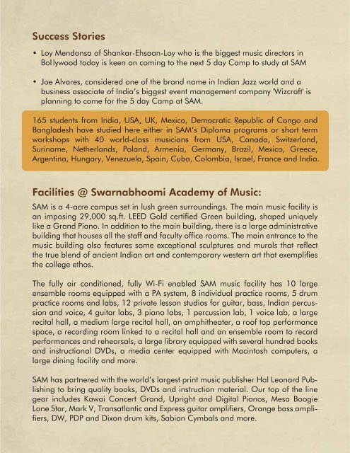 India's first professional college for contemporary music - MARG Group