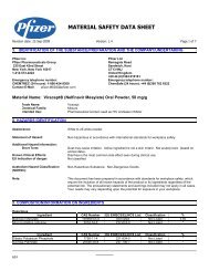 Safety Data Sheet for Viracept oral powder - ViiV Healthcare