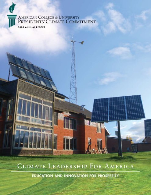 ACUPCC 2009 Annual Report - Climate Commitment