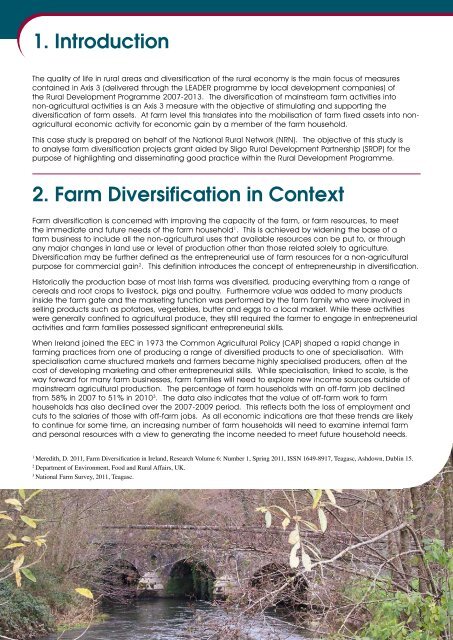 Farm Diversification - National Rural Network