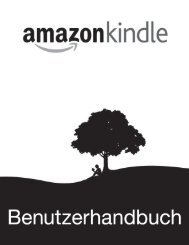 Kindle Benutzerhandbuch (PDF) - Amazon Web Services
