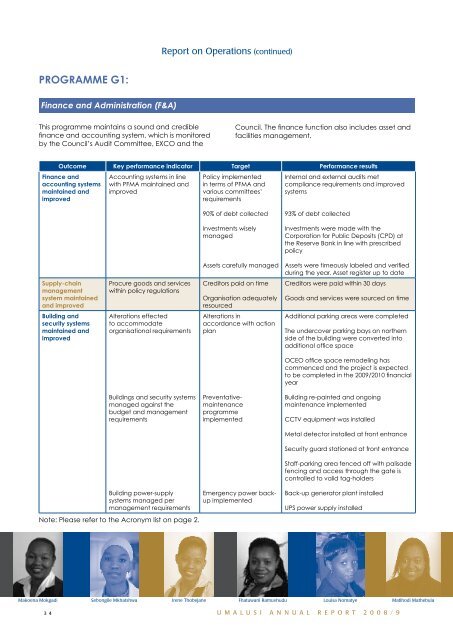 Annual Report 2008/2009 - Umalusi