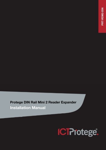 Protege DIN Rail Mini 2 Reader Expander