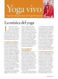 La mÃºsica del yoga - Centro de Yoga Sivananda Madrid