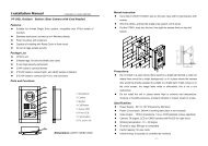 Installation Manual - Schick Handel