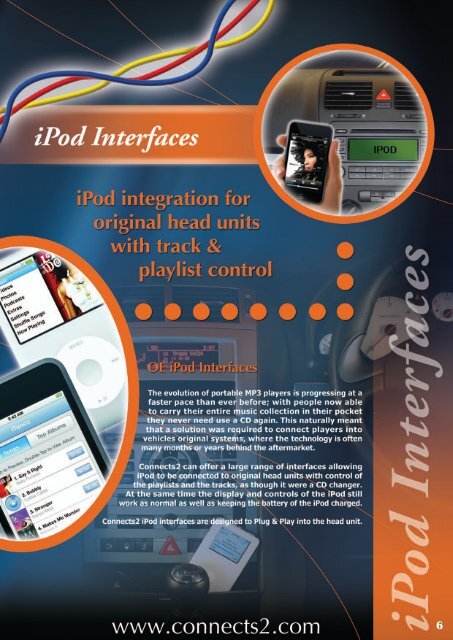 iPod Interfaces -  Connects2