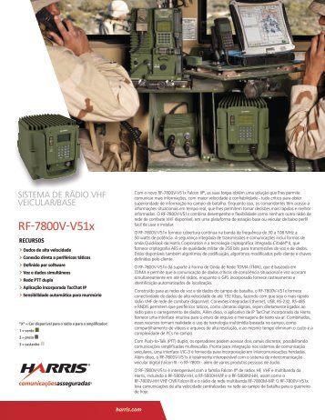 RF-7800V-V51x - Harris Corporation
