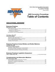 Clinical Pathology of the Liver - ISVMA, Illinois State Veterinary ...