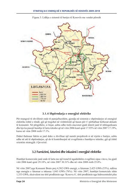 Strategjia e e Energjise e Kosoves 2009 - 2018 - Ministria e Integrimit