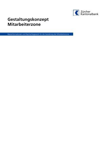 Gestaltungskonzept Mitarbeiterzone - CAD Exchange