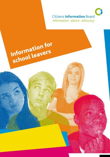 Information for School Leavers (pdf) - Citizens Information Board