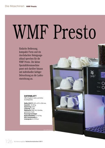 Test Presto - WMF