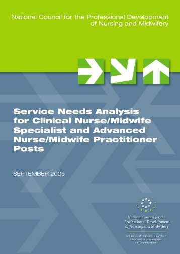 Service Needs Analysis for Clinical Nurse/Midwife Specialist and ...