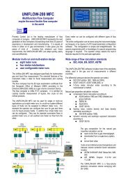 UNIFLOW-200 MFC - Process Control Kft