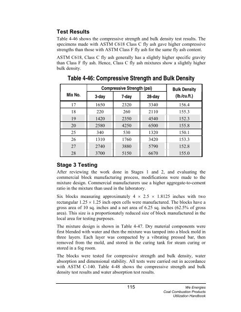 We Energies Coal Combustion Products ... - The White House