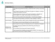 GBL Analysis Checklist - TCEA