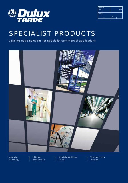 SPECIALIST PRODUCTS - Dulux Trade