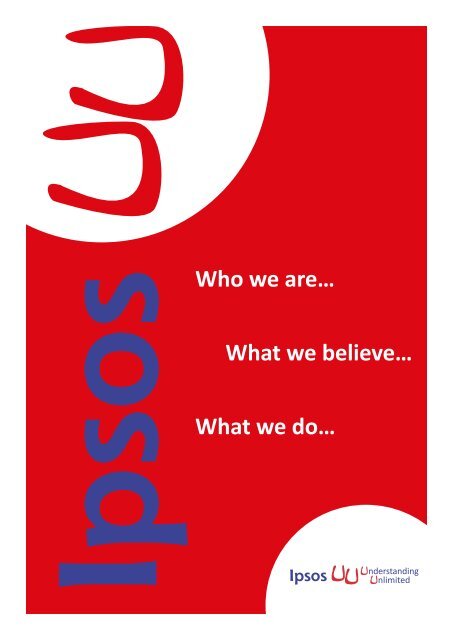 Portfolio - bei Ipsos!