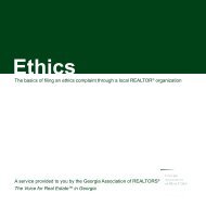 Filing an Ethics Complaint - Georgia Association of Realtors