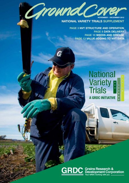 NatioNal variety trials supplemeNt - Grains Research ...