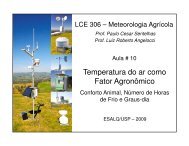 Temperatura do ar como Fator Agronômico