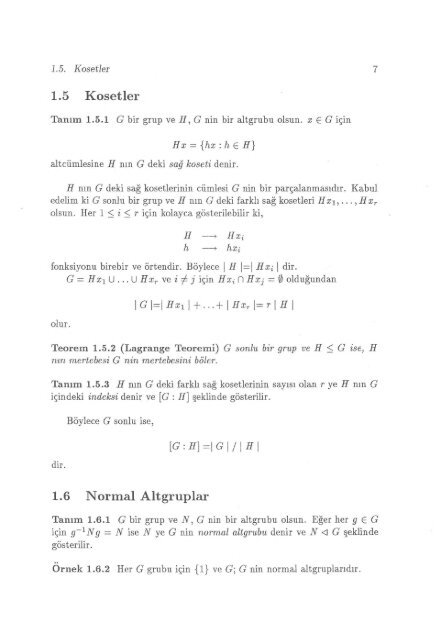 PDF Dosyası - Ankara Üniversitesi Kitaplar Veritabanı