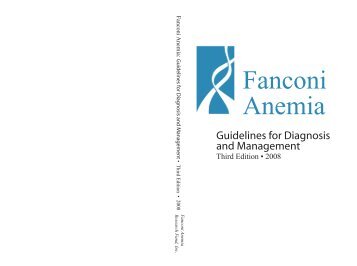 guidebook. - Fanconi Anemia Research Fund