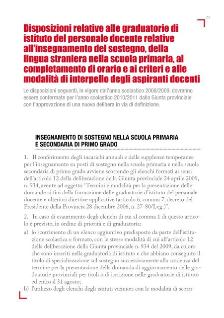 Guida per insegnanti della scuola primaria e ... - CGIL del Trentino